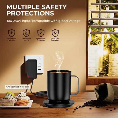 Charging Coaster Base Compatible with Emb BER Temperature Control Smart Mug in Kuwait