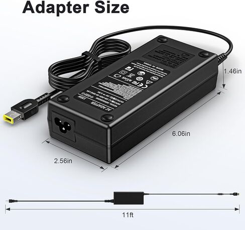 135W USB C Laptop Charger Compatible with Lenovo Type-C AC Adapter in Saudi Arabia