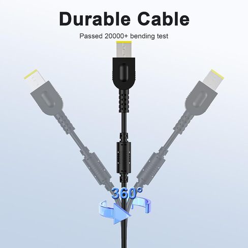 135W USB C Laptop Charger Compatible with Lenovo Type-C AC Adapter in Saudi Arabia