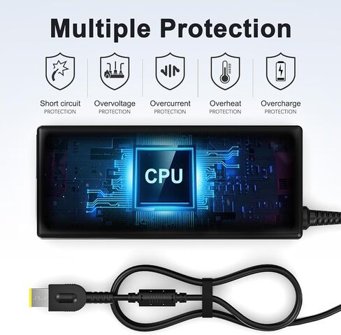 135W USB C Laptop Charger Compatible with Lenovo Type-C AC Adapter in Saudi Arabia