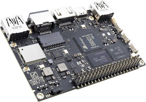 كمبيوتر Khadas VIM3L Amlogic S905D3 ذو لوحة واحدة مع 1.2 سطح، فلاش SPI 16 ميجابايت، قابل للبرمجة MCU، تشغيل 4K بسرعة 75 إطارًا في الثانية، جيجابت إيثرنت مع WOL، بلوتوث 5.0، كمبيوتر المسرح المنزلي DIY (VIM3L Bare Board) in Kuwait