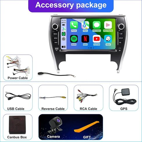 64G Upgrade Car Radio for Toyota Camry 2015 2016 2017, Android Car Stereo in Saudi Arabia