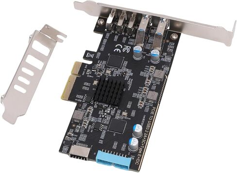 Pissente Pcie to USB 3.2 Gen 2 Card, 10Gbps 3 and USBA in Kuwait