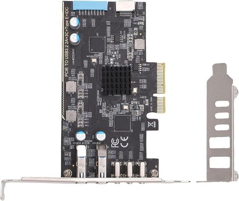 Pissente Pcie to USB 3.2 Gen 2 Card, 10Gbps 3 and USBA in Kuwait