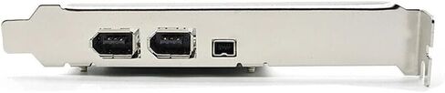 محول بطاقة PCI Express FireWire ذو 3 منافذ IEEE 1394A لكاميرات الفيديو الرقمية - لتوسيع PCIe x1 مع دعامة منخفضة المستوى in Kuwait