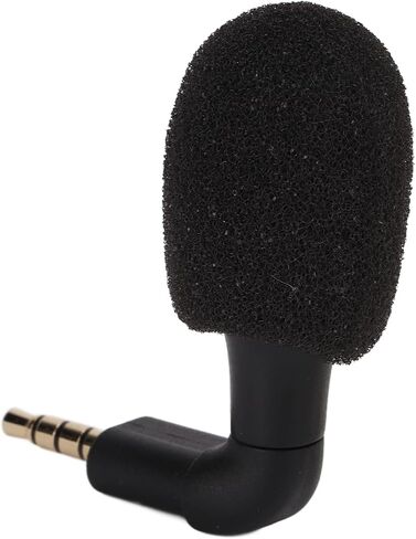 Zopsc Mini Directional 3.5mm Jack Microphone 360° Surround Sound, Portable Audio Mic for Smartphone, Video Recording, Voice Chat, Plug & Play in Saudi Arabia