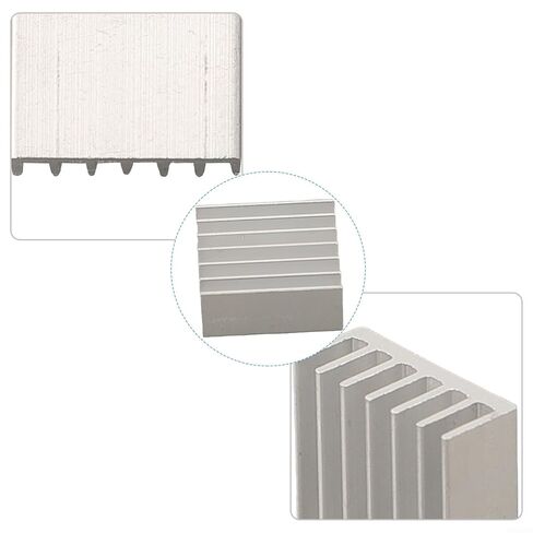 10pcs Aluminum Heatsink 14x14x6mm for IC Chip Cooling(1 pcs) in Saudi Arabia