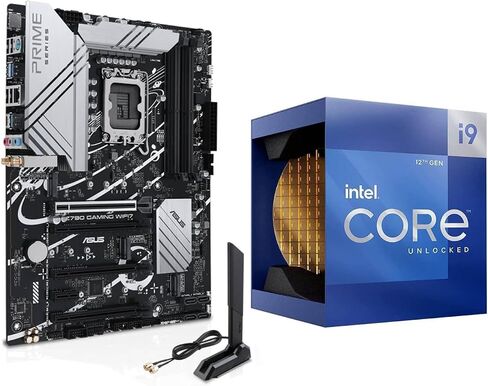 INLAND by Micro Center CPU Motherboard Intel i9-12900K 12th Gen 16-Cores LGA 1700 Desktop Processor with ASUS Z790 Gaming WIFI7 ATX Motherboard in Kuwait