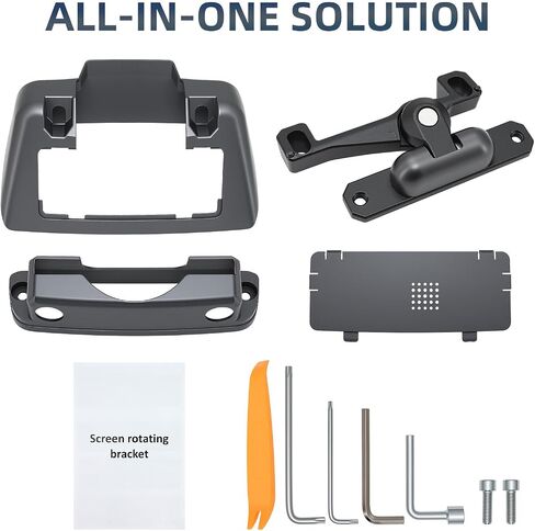 Screen Swivel Mount for Model Y 2019-2024 & Model 3 2017-2019 2021-2023 Center Console Touchscreen Four Directions 35° Screen Rotating Bracket for Tesla Maintains Original Screen Height in Kuwait