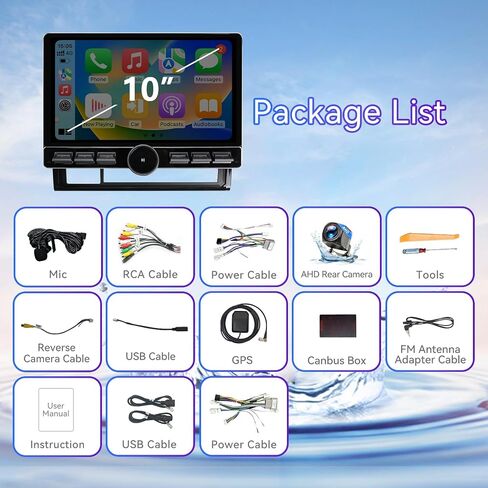 10 Inch Car Stereo Radio Compatible with Toyota Tacoma 2005-2015 in Saudi Arabia
