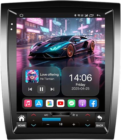 [8Core 4G+64G] Car Radio for Cadillac ATS XTS SRX CTS 2013-2018: 9.7" HD Touchscreen Stereo Replacement with Wireless Carplay Android Auto BT5.4 5GWiFi FM AM DSP RDS SWC Backup Camera in Kuwait