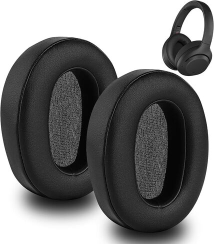 WH-XB900N Ear Pads - Replacement for Sony WH-XB900N, WH-CH720N, WH-CH710N, WH-RF400, MDR-RF895RK Headphones(Black) in Saudi Arabia