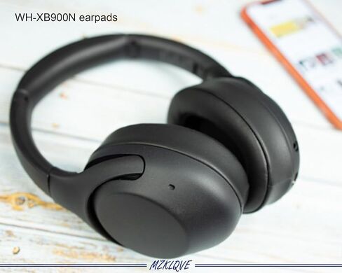 WH-XB900N Ear Pads - Replacement for Sony WH-XB900N, WH-CH720N, WH-CH710N, WH-RF400, MDR-RF895RK Headphones(Black) in Saudi Arabia