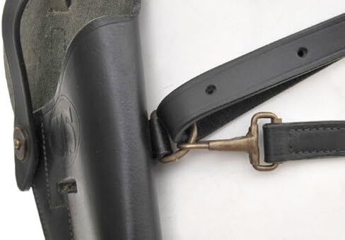 Black US M7 Shoulder Holster Leather Fits M1911, SIG 226, Beretta 92, G 19 in Saudi Arabia