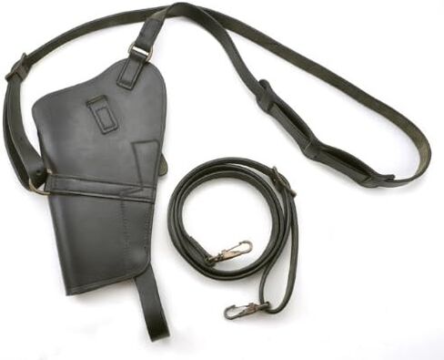 Black US M7 Shoulder Holster Leather Fits M1911, SIG 226, Beretta 92, G 19 in Saudi Arabia