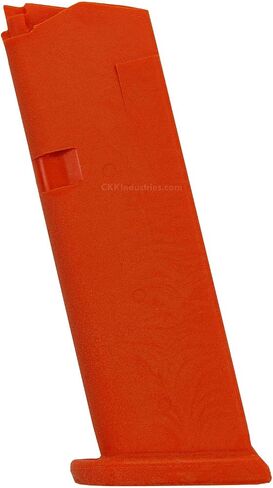 American Safety Trainers - Non-Functional Solid Polymer Training Magazines - Blaze Orange - Made in U.S.A - Fits Model Specific Mag Holsters in Saudi Arabia