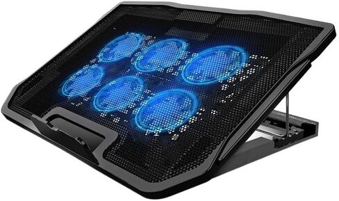 6 Fan Air-Cooled Desktop Quiet Laptop Cooling Mounting Bracket in Kuwait