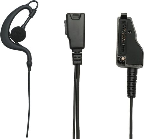 G Shape Earpiece Compatible with Kenwood NX200 Accessories,2pack in Kuwait
