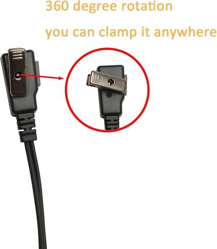 G Shape Earpiece Compatible with Kenwood NX200 Accessories,2pack in Kuwait