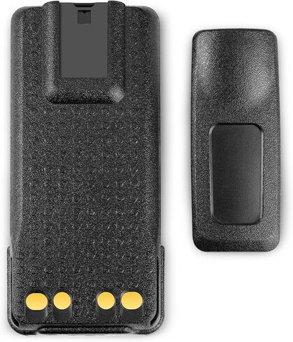 JINTION PMNN4409AR PMNN4409BR 7.4V 3000mAh Two-Way Radio High-Capacity Battery IP 67 Waterproof Replacement for Motorola XPR3500 XPR7350 XPR7550 XPR3300 APX2000 DP4400 APX4000 PMNN4544 Belt Clip in Kuwait