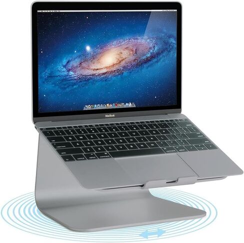Laptop Stand for Desk - Ergonomic Aluminum Computer Riser - Compatibility in Saudi Arabia
