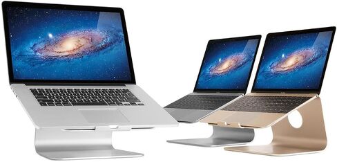 Laptop Stand for Desk - Ergonomic Aluminum Computer Riser - Compatibility in Saudi Arabia