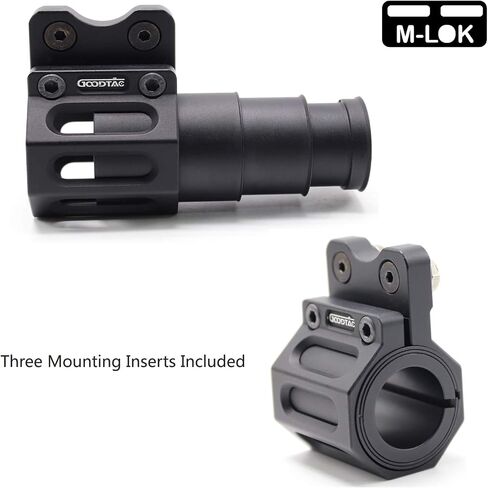 حامل حلقة مصباح يدوي أوفست لـ Mlok Rail-3 متضمن in Kuwait