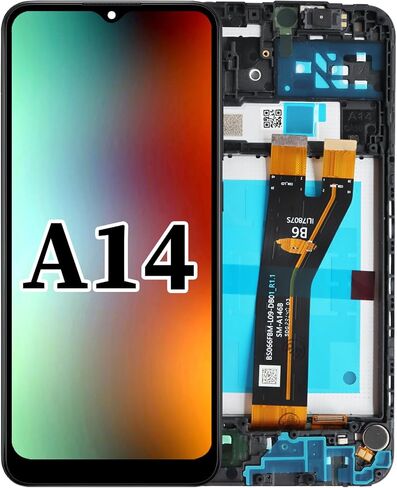 for Samsung A14 5G A146P Screen Replacement with Frame Ear Speaker in Kuwait
