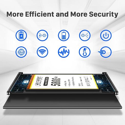Battery for LG V60 ThinQ, Upgraded [5800mAh] BL-T46 High Capacity Battery Replacement for LG V60 ThinQ 5G LM-V600TM T-Mobile/Sprint/U.S. Cellular with Repair Tool Kit in Kuwait