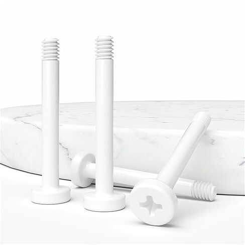 6# 32 Computer Fan Extension Screw for 25mm Thickness Fan Computer Cooling Mount Screws Secure Stable Installation Screws for White Baked Paint Carbon Steel 32mm 1.26in 4Pcs in Saudi Arabia