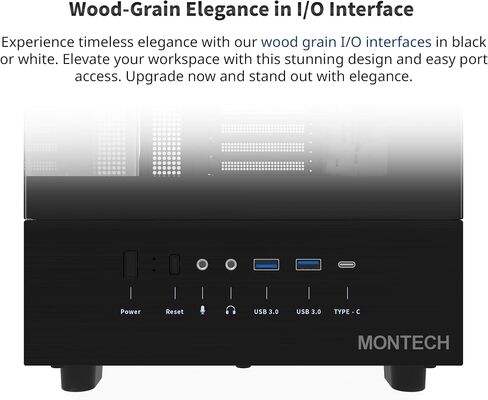 Montech XR ATX PC Case with 3 ARGB PWM Fans, Bundle with ARGB 240mm AIO in Saudi Arabia