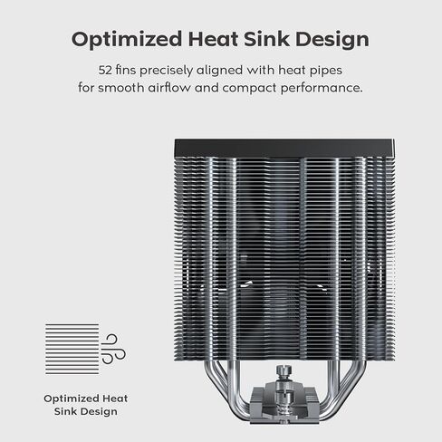 Montech XR ATX PC Case, 80 Plus Gold Power Supply, CPU Air Cooler in Saudi Arabia