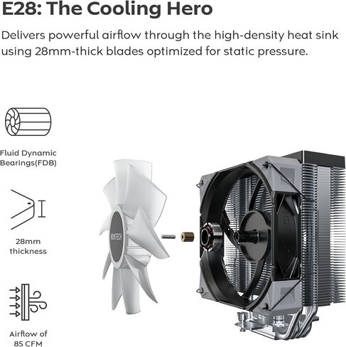 Montech XR ATX PC Case, 80 Plus Gold Power Supply, CPU Air Cooler in Saudi Arabia