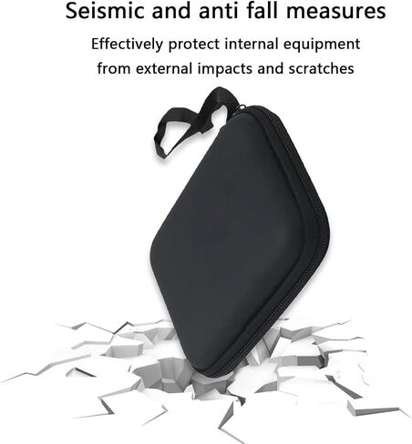 Shockproof Padded Hard Drive Carrying Case Water Resistant Storage Bag Pouch Portable External Carry Bag for 2.5" External Drive Accessories in Saudi Arabia
