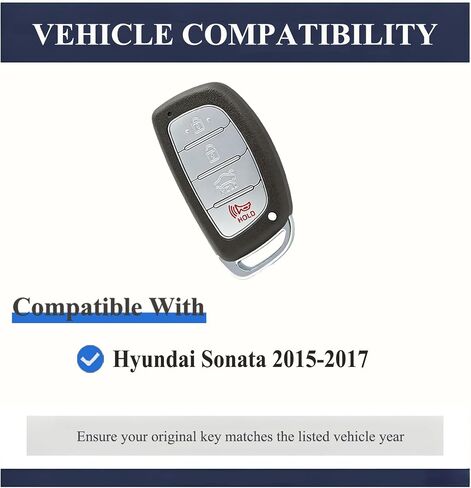 Keyless Entry Remote Control Smart Key Fob for Hyundai Sonata 2015-2017 in Saudi Arabia