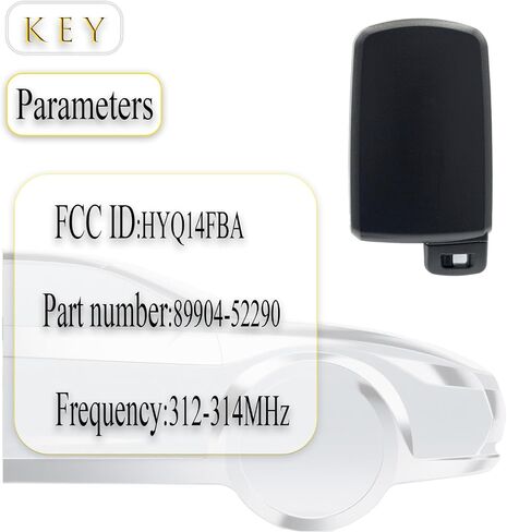 Keyless Entry Remote Control Smart Key Fob for Toyota RAV4 2013-2018 in Saudi Arabia