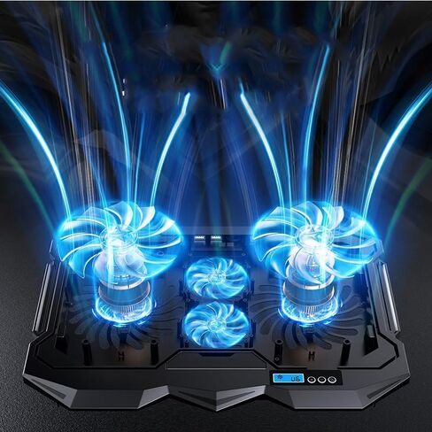 Multi Level Adjustable Silent LCD Screen Notebook Cooling Device in Kuwait