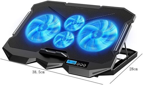 Multi Level Adjustable Silent LCD Screen Notebook Cooling Device in Kuwait