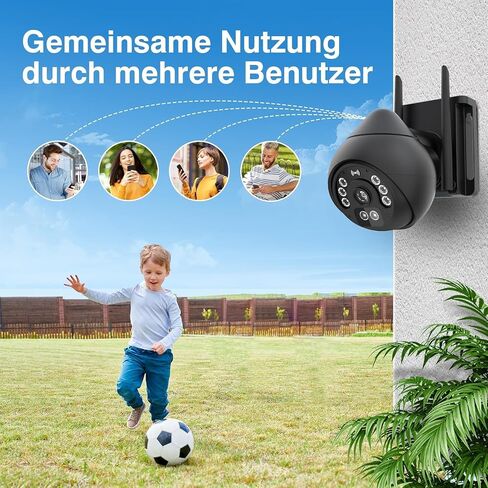 VSTARCAM 4MP Security Camera Outdoor, 2K HD 360°PTZ WiFi Surveillance Cameras with 2-Way Audio, Full Color Night Vision, IP66 Waterproof, 7/24 Recording, Cloud/SD Card Storage in Saudi Arabia