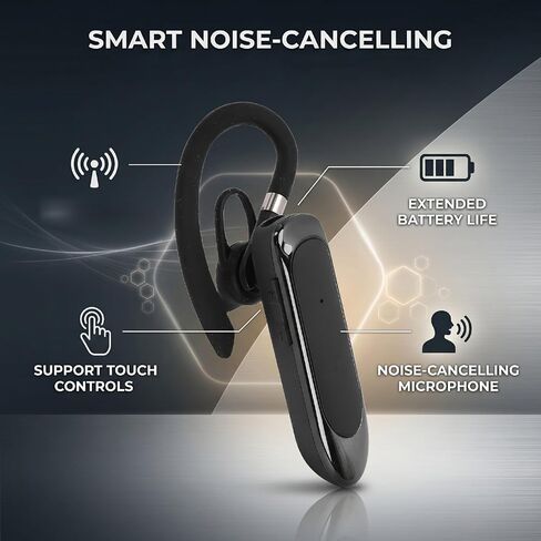 Wireless Earpiece with Noise Reducing Mic in Kuwait