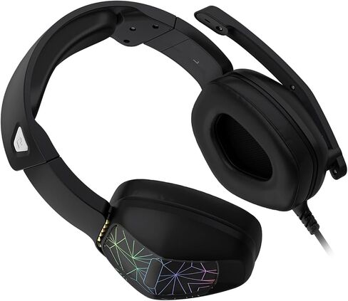 Gaming Headset 7 Color Breathing Light 120 Degree Mic (Black) in Saudi Arabia