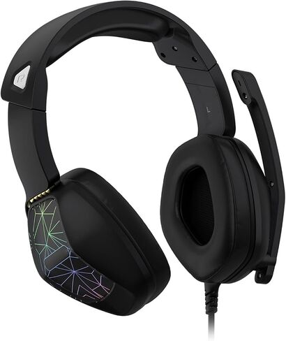 Gaming Headset 7 Color Breathing Light 120 Degree Mic (Black) in Saudi Arabia
