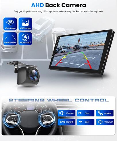 [Android 15/4G+64G] Car Radio Stereo for Toyota Tacoma 2005-2015 with Wireless CarPlay/Android Auto, 9 inch IPS Touchscreen GPS Head Unit WiFi Bluetooth5.0 SWC DSP Audio Mic HD Rear Camera in Saudi Arabia
