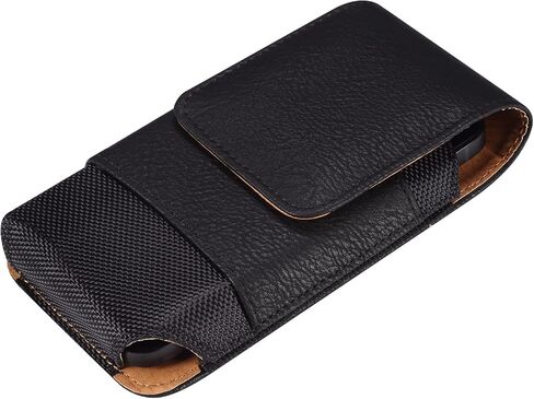 Phone Holster for Samsung Galaxy S26 Ultra S25 Ultra S24 Ultra S23 Ultra A17 A16 A26 A36 A56 A15 OnePlus 15 iPhone 16 Pro Max 17 Pro Max Cell Phone Case with Belt Clip Loop Pouch Card Holder (Black) in Saudi Arabia