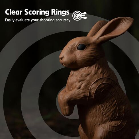 Archery Targets Portable 3D Rabbit with Ground Stakes in Saudi Arabia