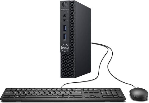 Dell OptiPlex 3070 Desktop Computer - Intel Core i5-9500 - 8GB RAM - 256GB SSD - Small Form Factor in Kuwait