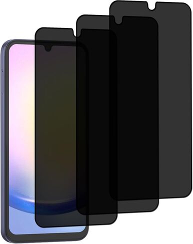 3Pack Privacy Screen Protector For Samsung Galaxy A25 5G Anti Spy Private Tempered Glass Film in Saudi Arabia