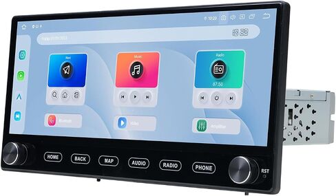 Dasaita 12.3" Single Din Car Stereo with Dual Knob Head Unit in Saudi Arabia