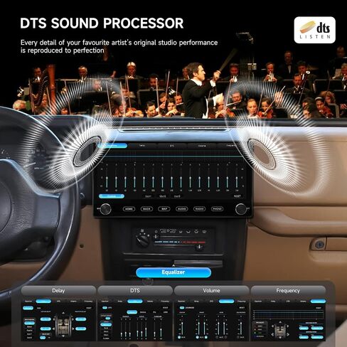 Dasaita 12.3" Single Din Car Stereo with Dual Knob Head Unit in Saudi Arabia