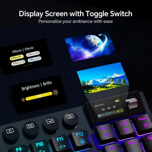 Hexgears Low Profile Keyboard and Mouse Combo, RGB Mechanical Keyboard & Lightweight Mouse in Saudi Arabia
